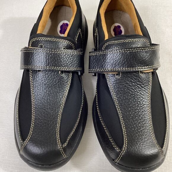 Dr. Comfort Men's Black Douglas 9 1/2 W - Picture 3 of 10